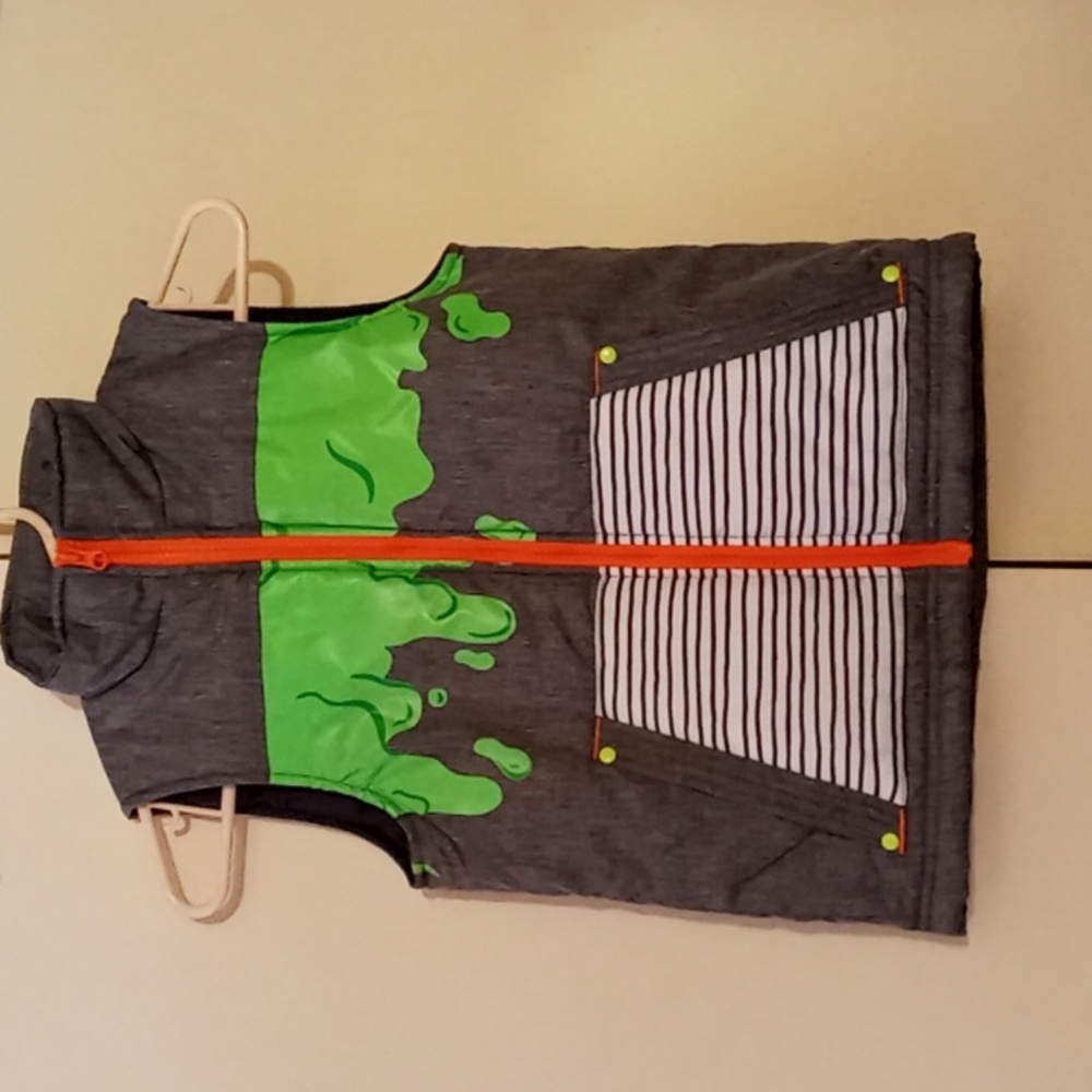 New Cat & Jack Boys Slimed Puffy Jacket Vest